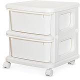 Детский стеллаж Mealux Oscar White (арт. KD-E011 White) - Pampik