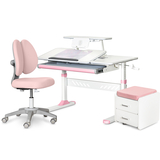 Комплект (L) Evo-Kids TH-320 Pink (парта + крісло + тумба) (арт. TH-320 + Y-412 Lite + BD C3_PINK) - Pampik