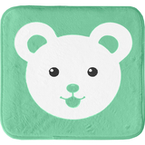 Подушка для стільця Z (арт. Cusion Z Teddy) - колір тканини зелений з ведмедиком - Pampik