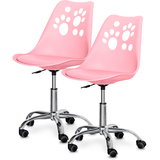 Комплект (2шт) дитяче крісло Evo-Kids Indigo Pink (арт H-232 PN/PN-Х2) - Pampik