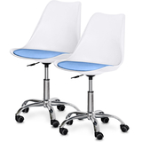 Комплект (2шт) крісло Evo-Kids Capri White / Blue (арт H-231 W/BL-Х2) - Pampik