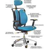 Кресло Mealux Testa Duo Blue (арт. Y-552 KBL Duo) - Pampik - 2