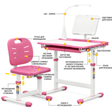 Комплект Evo-kids (стілець+стіл+полиця+лампа) Evo-17 PN Ergo (арт. Evo-17 PN Ergo) - Pampik