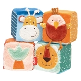 Ігровий набір Sigikid М'які кубики, 4 шт. (43226/38298) - Pampik - 2