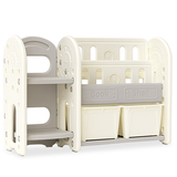 Стелаж Mealux Kubik White (арт. KD-E053 White) - Pampik