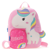 Дитячий рюкзак Evo-Kids Small Unicorn Pink (арт. 2418-12 Pink White Unicorn) - Pampik
