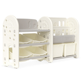 Стелаж Mealux Crato White (арт. KD-E051 White) - Pampik