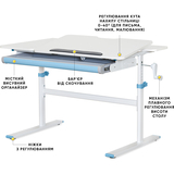 Дитячий стіл Evo-kids TH-220 Blue (арт. TH-220 W/BL) - Pampik - 2