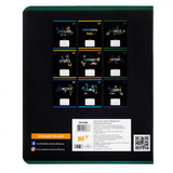 Тетрадь предметная YES Black Алгебра А5, 48 страниц (767440) - Pampik - 5