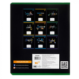 Тетрадь предметная YES Black Биология А5, 48 страниц (767445) - Pampik - 5