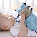 М'яка іграшка-комфортер Sigikid Кажан, 17 см, блакитний (41099/36999) - Pampik - 10