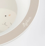 Тарелка глубокая пластмассовая Sigikid Зайчонок, бежевый (25400/38287) - Pampik - 5