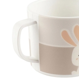 Чашка поилка пластмассовая Sigikid Зайчонок, бежевый (25401/38286) - Pampik - 3