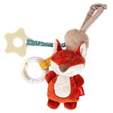 Брязкальце м'яке на коляску Sigikid Лисичка, 17 см, помаранчевий (43169/38278) - Pampik