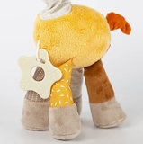 Брязкальце м'яке на коляску Sigikid Жирафа, 11 см, жовтий (43165/38280) - Pampik - 6