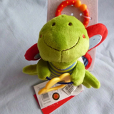 М'яка іграшка-брязкальце Sigikid Метелик, салатовий (42206/37008) - Pampik - 2