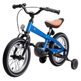 Велосипед двухколесный Rastar BMW, со вспомогательными колесами, 4+, до 45 кг, синий (RSZ1405CB/33176) - Pampik