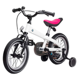 Велосипед двухколесный Rastar BMW, со вспомогательными колесами, 4+, до 45 кг, белый (RSZ1405PW/36671) - Pampik