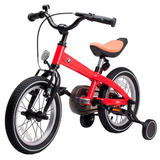 Велосипед двухколесный Rastar BMW, со вспомогательными колесами, 4+, до 45 кг, красный (RSZ1405RR/36669) - Pampik