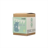 Ночник светодиодный мини Reer LumiLu Бегемот, 5.5х5.3х8.5 см, голубой (52353/33170) - Pampik - 5