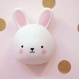 Ночник светодиодный Reer LumiLu Зайчик, 9.1х6.8х12.3 см, белый (52200/33155) - Pampik - 3