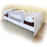 Захисний бар'єр на ліжко Reer, 50х100 см, сірий (45010/23637) - Pampik - 3