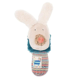 Погремушка мягкая Moulin Roty с пищалкой (659004/16059) - Pampik