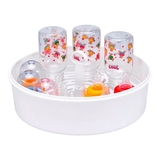 Паровий стерилізатор Reer для мікрохвильової печі, білий (3295.1/36184) - Pampik - 3