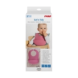 Нагрудник силиконовый Reer, розовый (25044/34729) - Pampik - 2