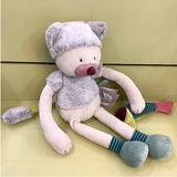 Іграшка м'яка Moulin Roty Кіт, сірий (660022/6999) - Pampik - 2