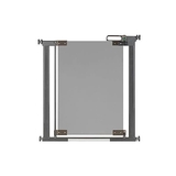 Безопасная ограда-барьер для дверей Reer + дополнительное крепление, серый (46031/23635) - Pampik