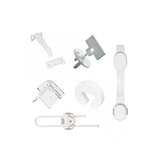 Набір замків Reer для безпеки малюка, 15 шт., білий (77012/23623) - Pampik - 3