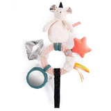 Погремушка мягкая на коляску Moulin Roty Мышка (664076/37499) - Pampik - 2