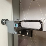 Безопасная ограда-барьер для дверей Reer + дополнительное крепление, серый (46031/23635) - Pampik - 8