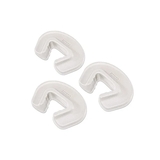 Дверний стопер Reer, 3 шт., білий (70059/30015) - Pampik - 2