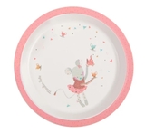 Тарелка плоская Moulin Roty, розовый (665241/29768) - Pampik