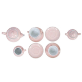 Игровой набор керамической посуды Moulin Roty, розовый (711350/18479) - Pampik - 5