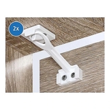 Набір замків Reer для безпеки малюка, 15 шт., білий (77012/23623) - Pampik - 5