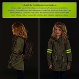 Светоотражающие ленты Reer MyBuddyGuard, 4 шт., салатовый (53185/37840) - Pampik - 6