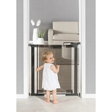 Безопасная ограда-барьер для дверей Reer + дополнительное крепление, серый (46031/23635) - Pampik - 5