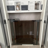 Безопасная ограда-барьер для дверей Reer + дополнительное крепление, серый (46031/23635) - Pampik - 12