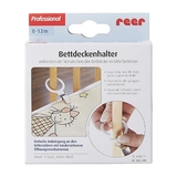 Кольца для фиксации одеяла Reer, 4 шт., белый (4589/9754) - Pampik - 5
