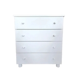 Комод NL Baby, 73x80х46 см, білий (3043/37885) - Pampik