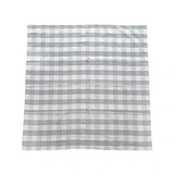 Пелюшка фланелева NL Baby, 80х80 см, біло-сірий (0020/38401) - Pampik - 2