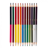 Олівці кольорові Yes Orange Line з точилкою, 12 шт., 24 кольори (290754) - Pampik - 6