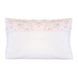 Наволочка NL Baby, 40х60 см, біло-рожевий (828+842/37597) - Pampik