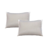 Наволочка NL Baby, 40х60 см, 2 шт., сіро-білий (823+830 /37877) - Pampik