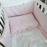 Наволочка NL Baby, 40х60 см, рожево-білий (877+842/33872) - Pampik - 3