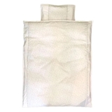 Комплект постільної білизни NL Baby, 140х100 см, біло-блакитний (869+842/33105) - Pampik