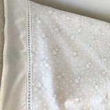 Комплект постельного белья NL Baby, 140х100 см, бело-серый (874+842/36014) - Pampik - 5